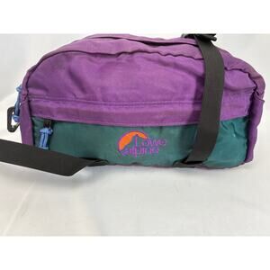 Lowe Alpine Waist Bag Purple Green Hiking Outdoor